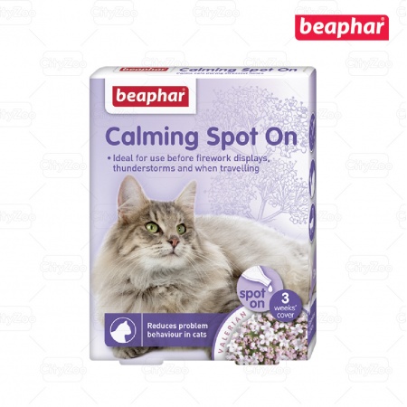 BEAPHAR CALMING SPOT ON - NHỎ GÁY THƯ GIÃN CHO MÈO